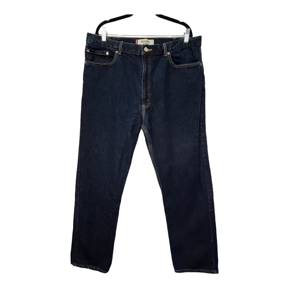 Levi’s 505 Regular Fit Jeans - 40x32 -  Dark Wash - 100% Cotton